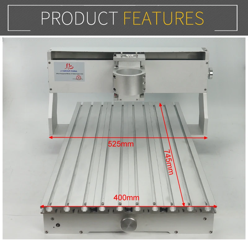 DIY CNC 3020 3040 6040กรอบสกรูบอล4แกนอลูมิเนียมเครื่องกลึง CNC 3020 3040 6040แกะสลักเครื่องไม้โลหะ Router