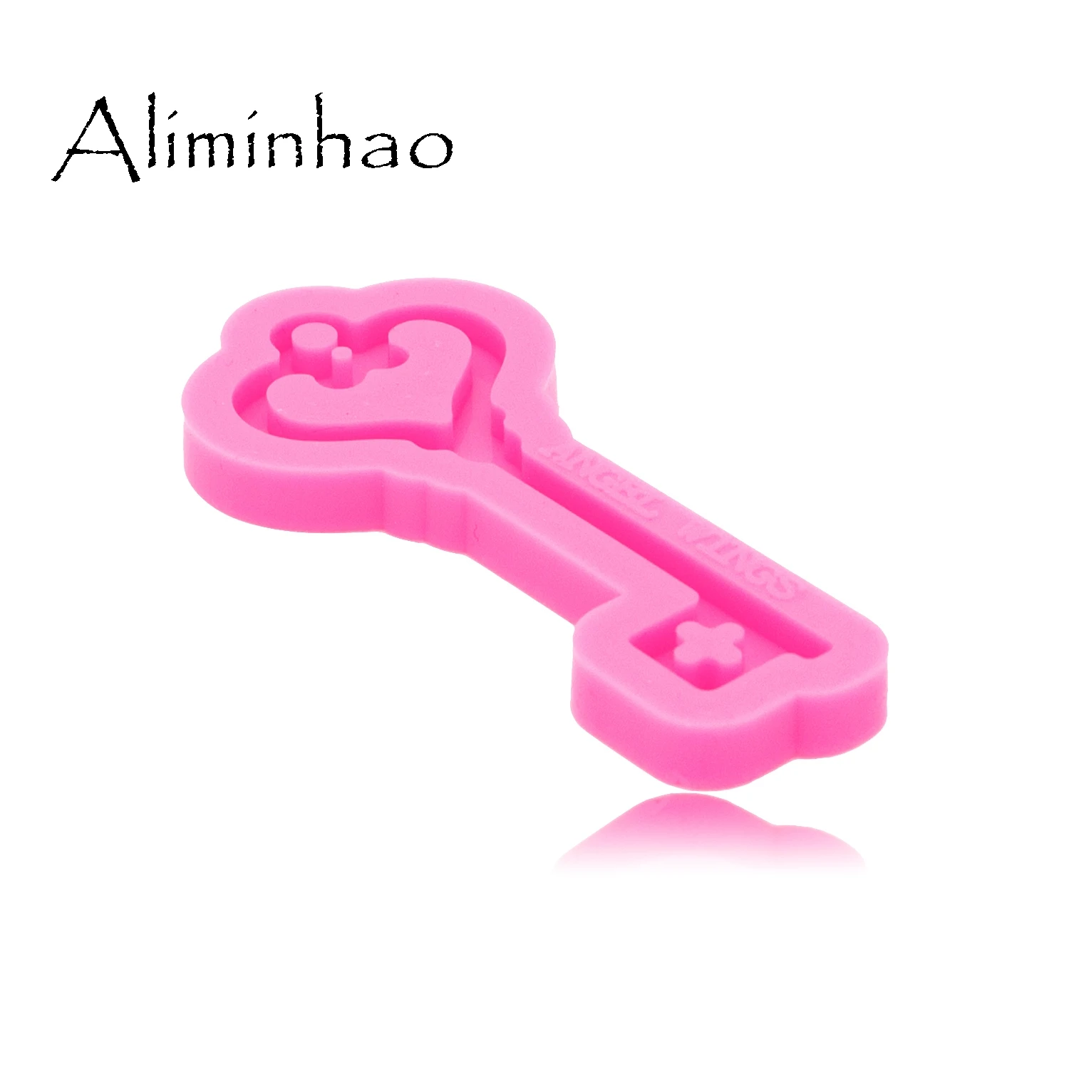 DY0394 Love Key Keychains Mould Resin Silicone Epoxy Molds For Jewelry Shiny Glossy Aliminhao