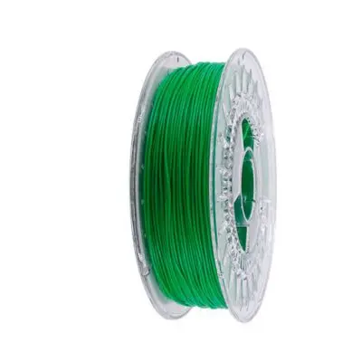 Flexible TPU filament for 3D printer easy to print Tecnikoa brand Green 1,75mm 750 gr made in Spain