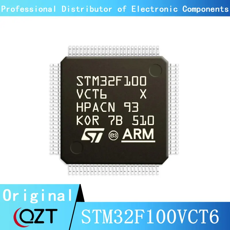 

10pcs/lot STM32F100 STM32F100VC STM32F100VCT6 LQFP100 Microcontroller chip New spot