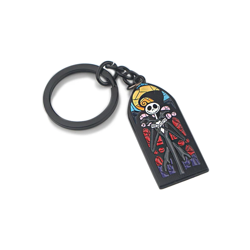LT1121 The Nightmare Before Christmas Pendant Car Keychains backpack Key Chain Keyring Key Holder Gifts Jewelry Accessories