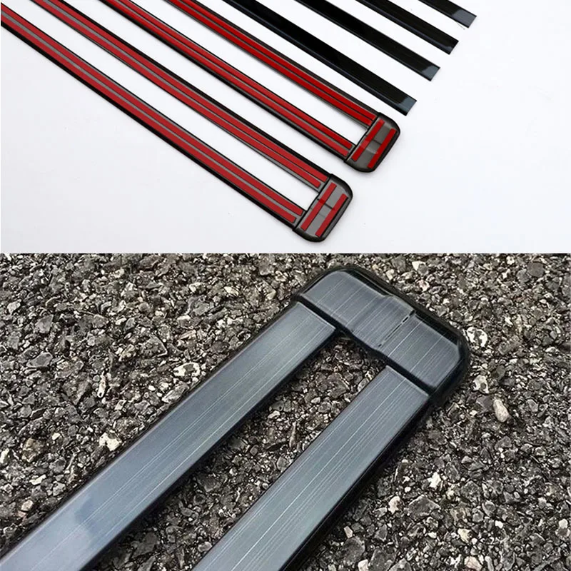 Seat track trim Slide bright bar rail modification decoration For Mercedes-Benz V-Klasse VITO W447 viano valente  V220 V250 V260