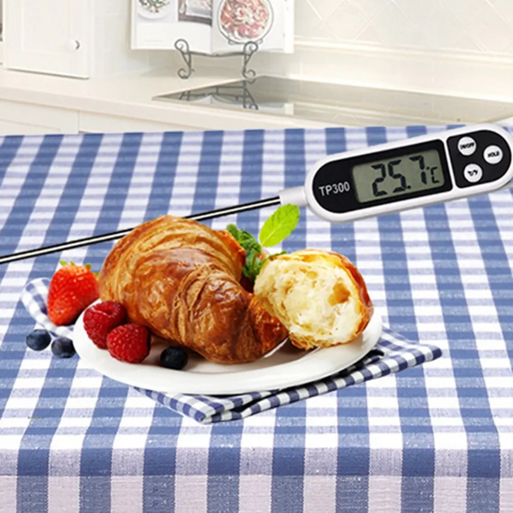 Outdoor Home Kitchen Electronic BBQ Digital Cooking Food Stab Probe Thermometer Kitchen Meat Temperature Meter