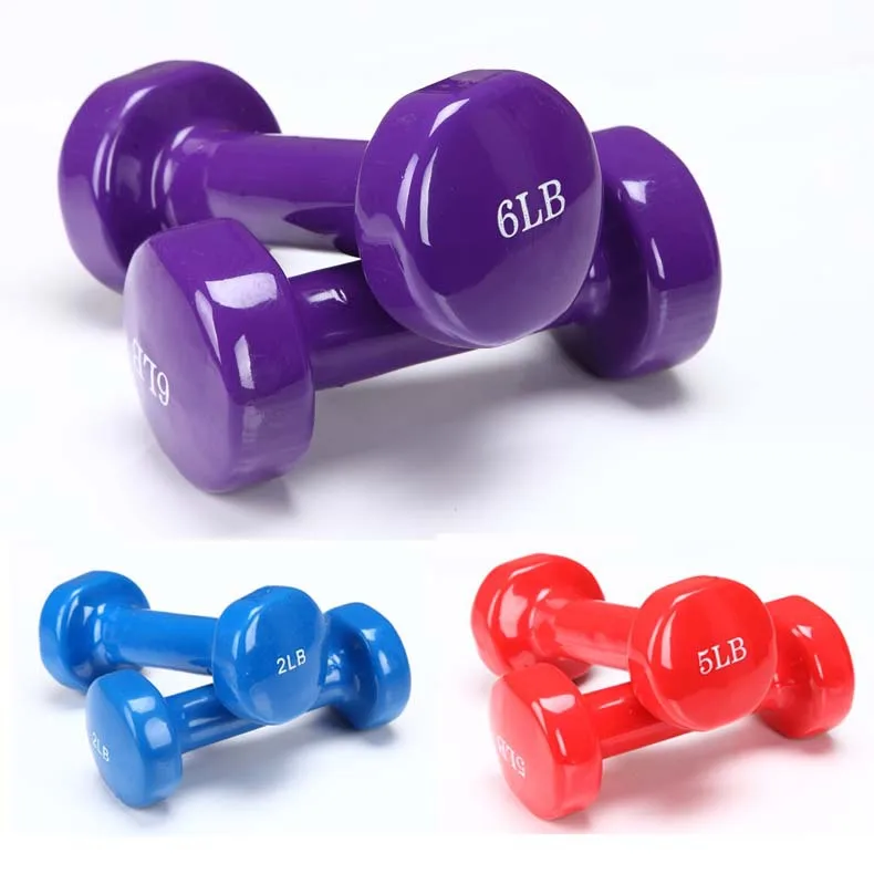 1kg/Pc 1.5kg/Pc Household Fitness Lady Multi-colored Hexagonal Weight Small Dumbbells 1 Piece Is Not 1 Pair