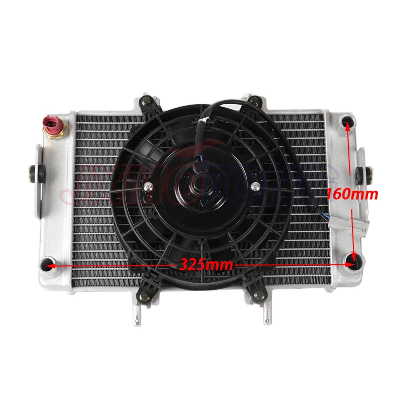 

RADIATOR And FAN ELECTROMOTOR ASSY for Buyang Feishen 300CC linhai300 ATV Quad