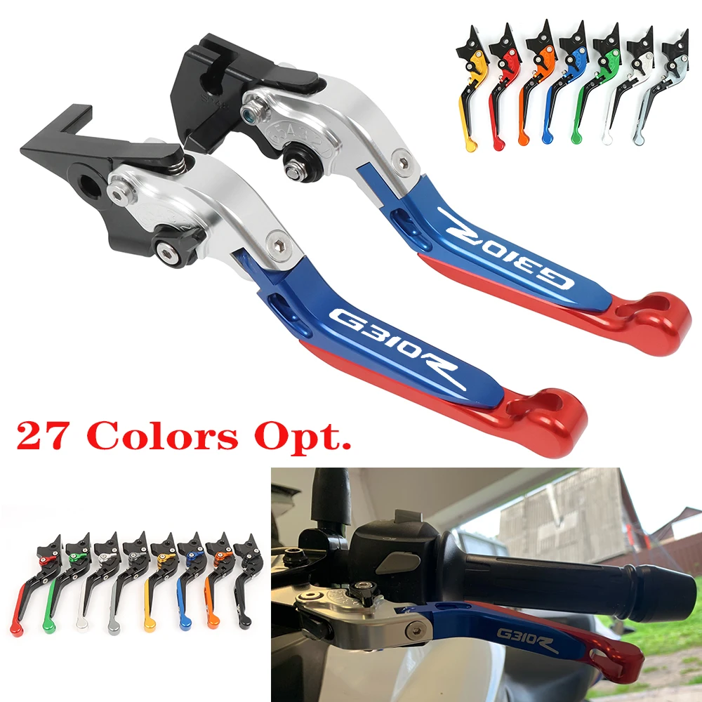 Folding extensível embreagem de freio alavancas, acessórios da motocicleta para BMW G310 R G 310R e G310GS, CNC, BMW G310R, BMW G310GS 2017-2023