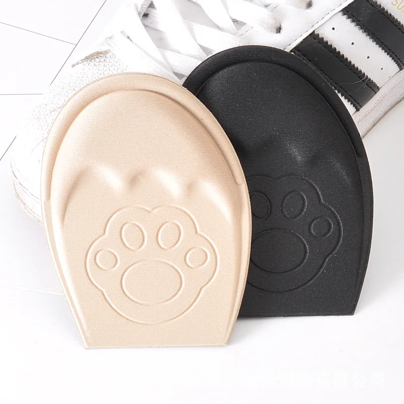 Shoe Inserts Big Size Change Small Toe Plug Sport Forefoot Pad Adjustment Men Women Anti-Slip Foot Protection Pad Insole Cushion