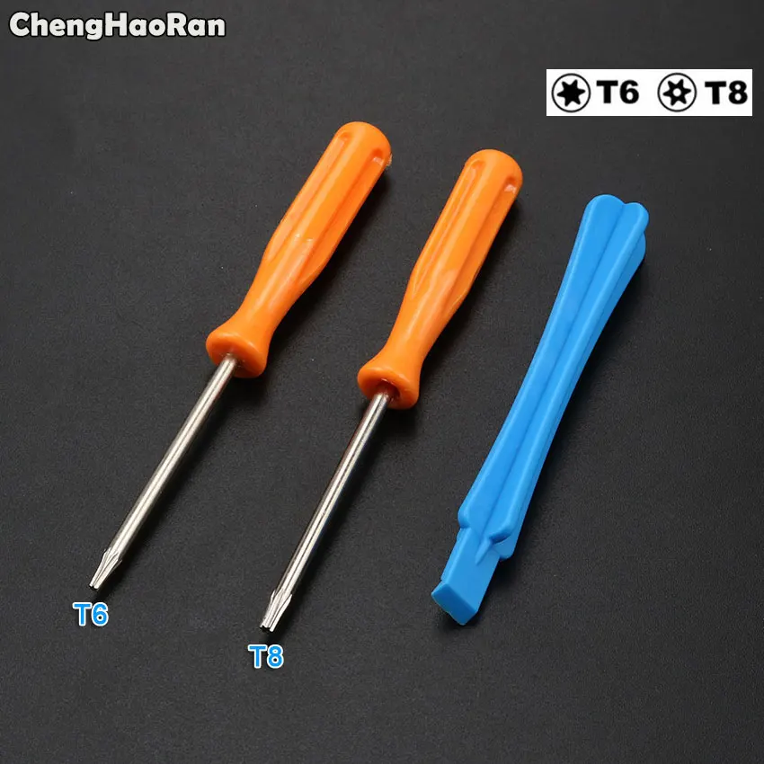 ChengHaoRan Opening Disassemble Repair Parts Tools Kit T8 T6 Screwdriver for Xboxone /S Slim /Elite PS3 PS4 Gamepad Controller