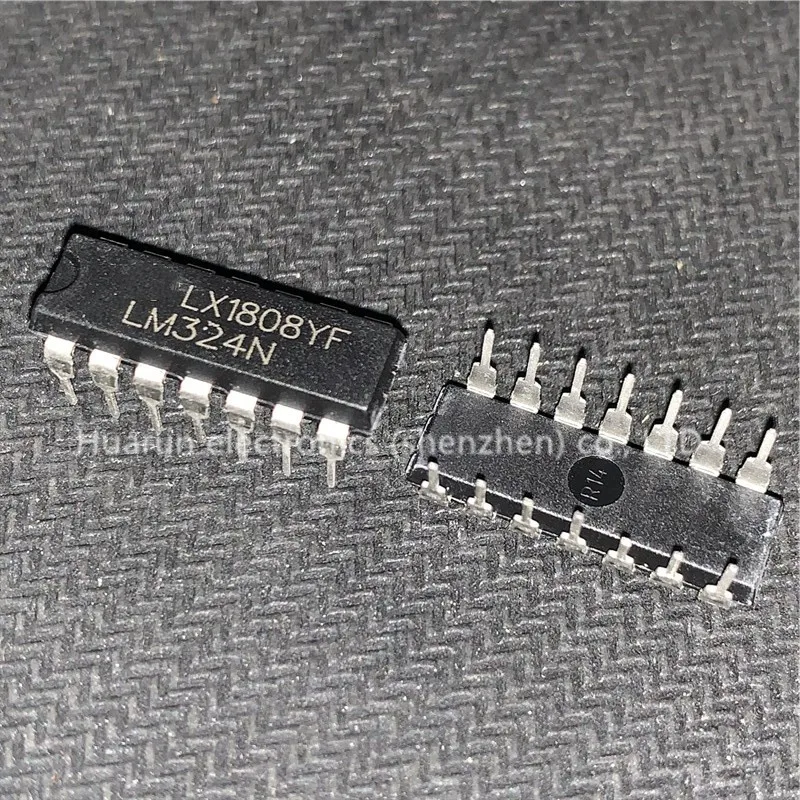 10PCS-20PCS  LM324 DIP14 LM324N DIP 324 DIP-14 Four channel operational amplifier