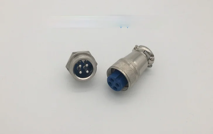 Aviation Plug Socket H18-2 Core 3 Core 4 Core 5 Core 7 Core Metal Threaded Cable Connector with Hole 18