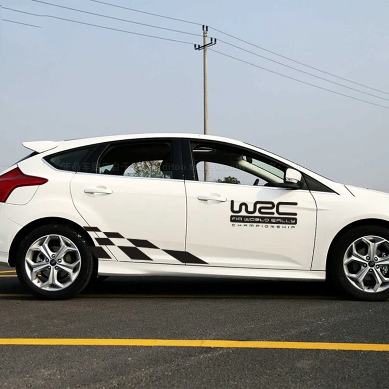 

Кузов автомобиля WRC Rally Rcing наклейка виниловая наклейка Стайлинг автомобиля Декор для Ford Focus VW Golf Seat Ibiza Mazda Skoda BMW автомобильные аксессуары