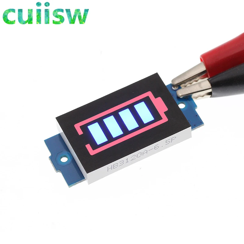 1S 2S 3S 4S 18650 بطارية ليثيوم قدرة مؤشر وحدة 16.8V الأزرق عرض مركبة كهربية طاقة البطارية تستر