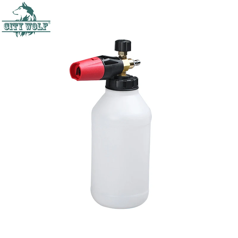 

2L car washer snow foam nozzle soap sprayer lance for high pressure washer accessoires window floor pool garden cleaning tool