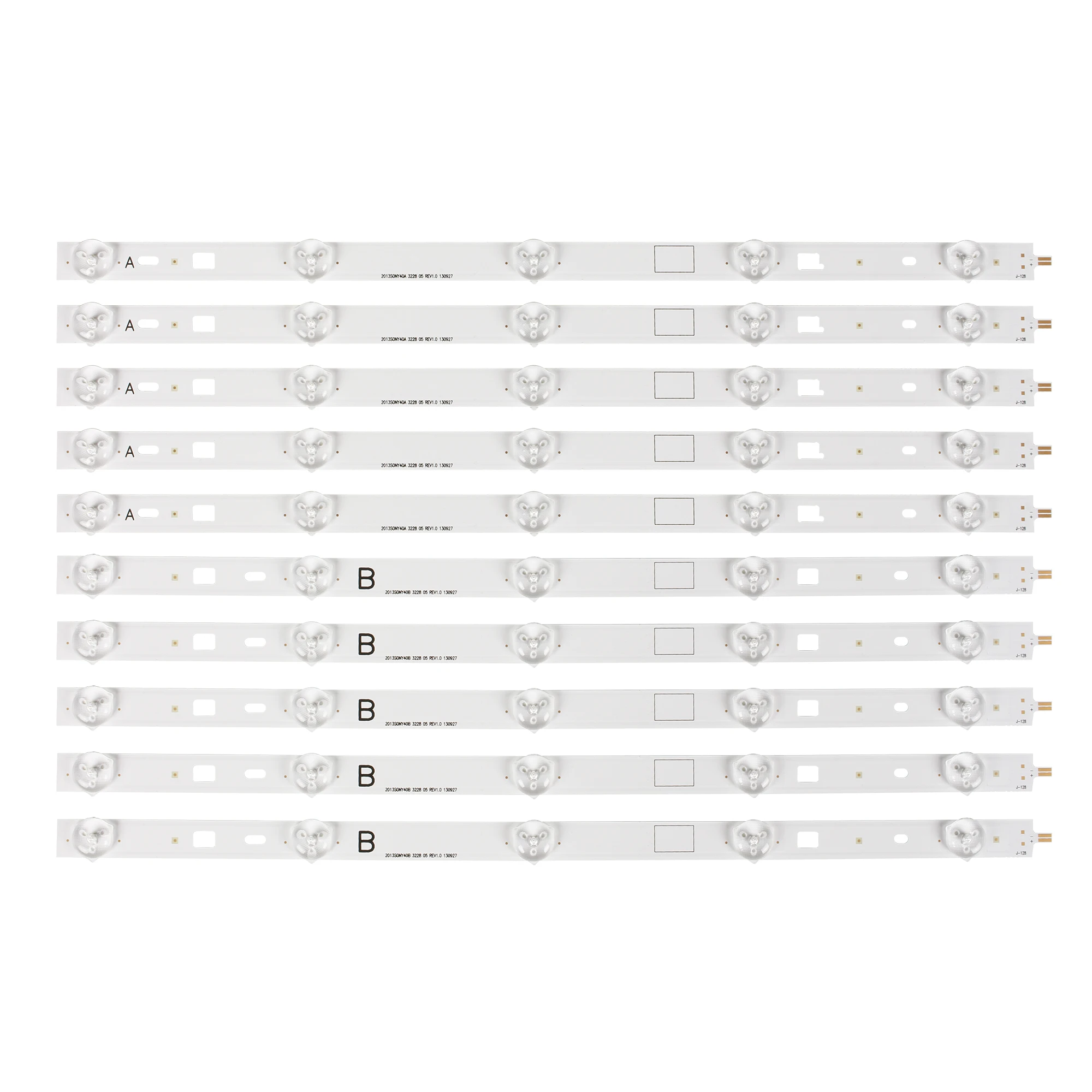 

New 10PCS LED backlight strip 40inch TV KDL-40RM10B KDL-40R480B KDL-40R483B KDL-40R453B SAM SUNG 2013SONY40A 2013SONY40B 3228