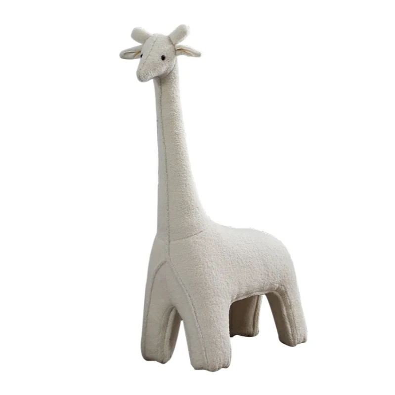 

GY Modern Minimalist Creative Cartoon Animal Chair Decoration Home Seat Cute Pet Chair Giraffe Doll