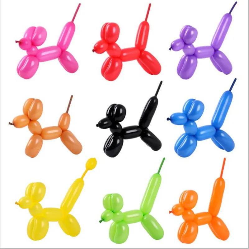 100pcs/lot American Sempertex 260 Extra Strong Latex Magic Long Balloons Party Wedding Birthday Decors Kids Favor Toys