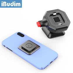 iBudim Car Dashboard Phone Holder Mount No Magnets Mobile Phone Holder In Car Cellphone Stand Support for Wall Kitchen Desktop