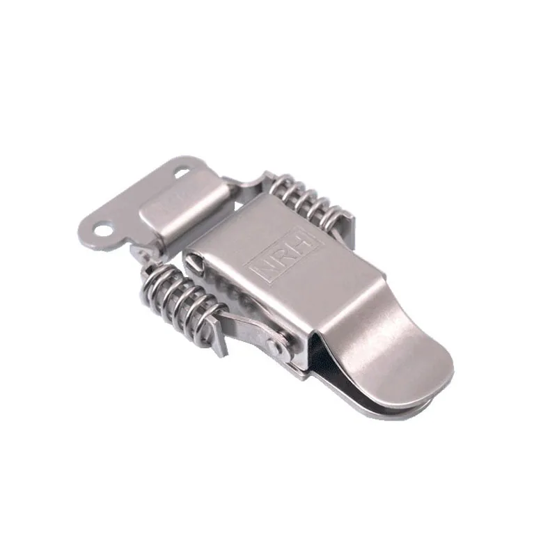 304 Stainless Steel Safety Buckle Lock Latch Tool Air Box Hasp Insurance Electrical Medical Equipment Case Bag Toolcase Cabinet