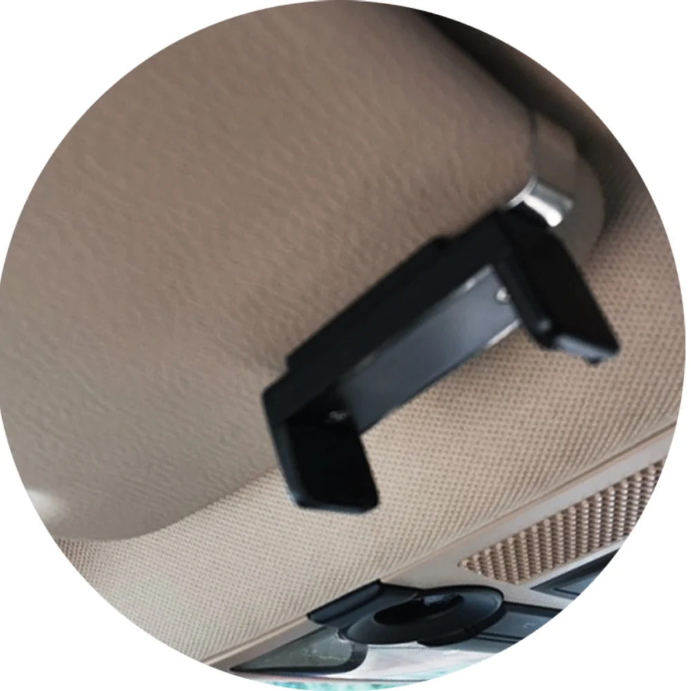 New Car Key Clip Holder Car Sun Visor Clip Garage Door Control Adjustable 47-68mm Garage Remote Control Clip Accessories Opener