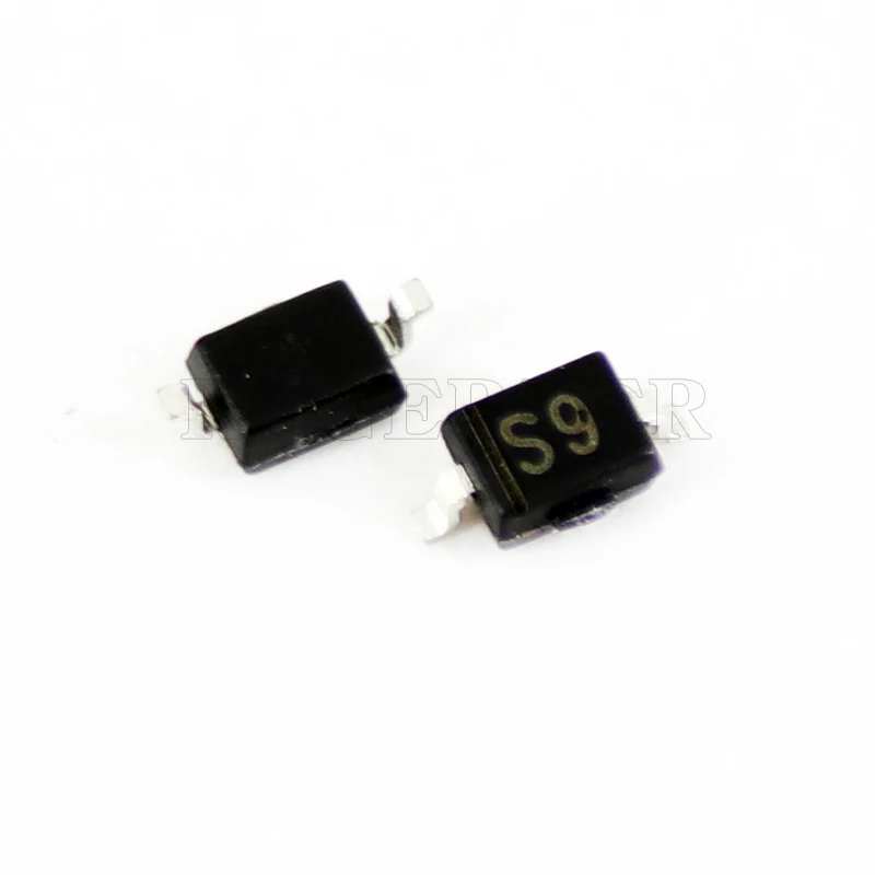 50pcs/lot Schottky diode BAT46WS S9 SOD-323 100V,150mA,VF=1V@250mA