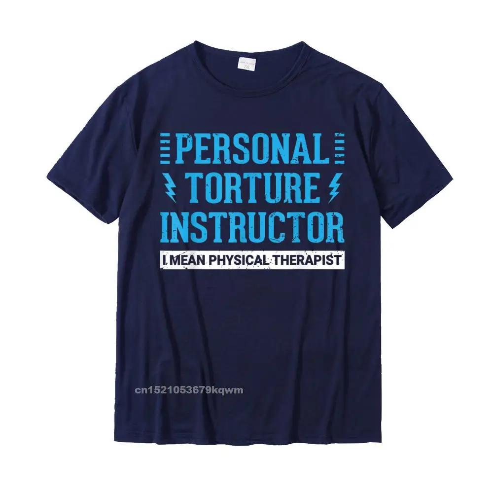 Funny PT Physical Therapist Gift Therapy Month T-Shirt Tops Tees Hot Sale Crazy Cotton Man T Shirts Crazy