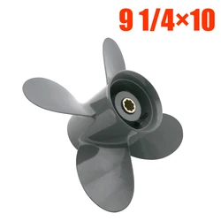 9 1/4X10 Propeller for Honda Outboard 8HP 9.9HP 15HP BF8D/BF9.9D/BF9.9/BF15A BF15D/BF20 8 Splines 4 Blade 58134-ZV4-010AH