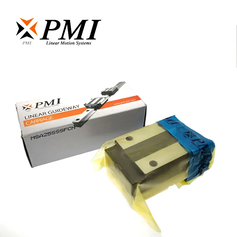 Original PMI-Block MSA25S MSA25S-N MSA25SSSFCN Linearführungsschlittenblock MSA25 für CO2-Lasermaschine CNC-Frässchienen – Detail 5