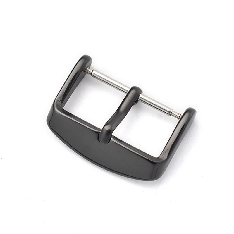 316L Glossy Stainless Steel Watch Strap Buckle Polish Watchband Clasp Band Buckle Repair Tool 10 12 14 16 18mm 20mm 22mm 24mm