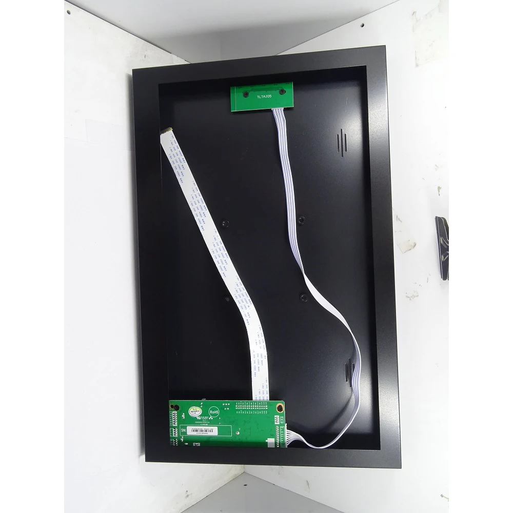 EDP المراقب مجلس سبيكة معدنية الغطاء الخلفي صندوق علبة VGA HDMI متوافق مع عدة ل B156XTK01.0 1366x768 لوحة الشاشة 15.6 "لتقوم بها بنفسك