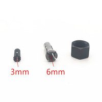 Iron Chuck Cap replace for Makita GD0600 906 763620-8 3mm 6mm 763627-4 GD0603 GD0601 collet nut Power Tool Accessories Electric