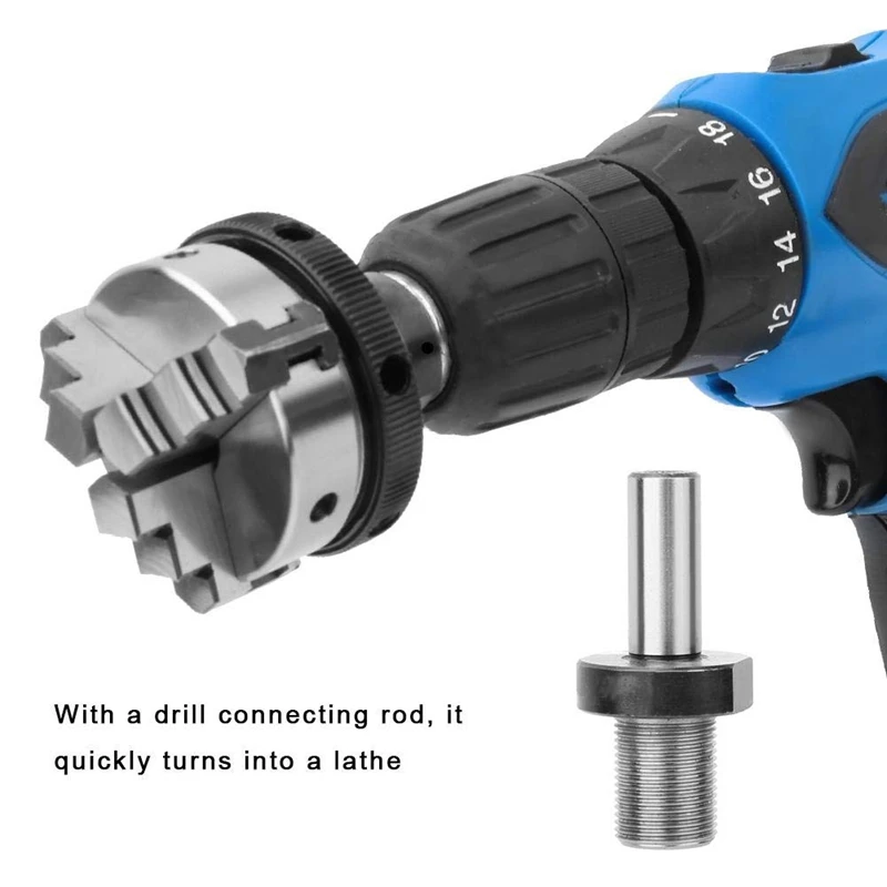 Imagem -03 - Haste de Conexão de Mandril M14x1 Mini Mandril para Torno Cnc Peças de Máquina de Bancada Diy