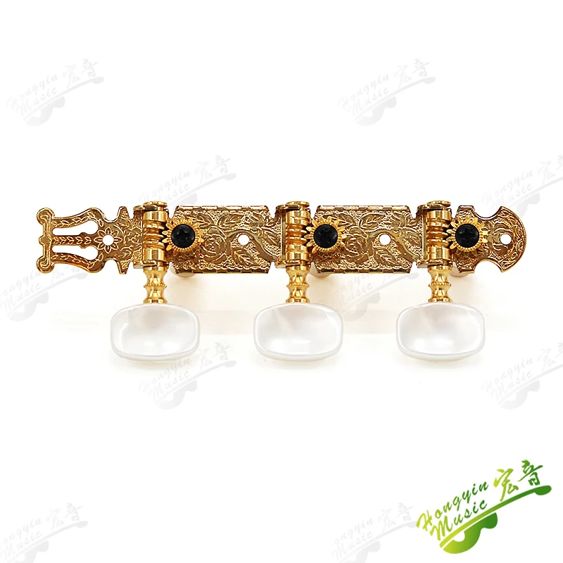 1SET Golden Classic Guitar String Tuning Pegs Machine Heads Tuners Keys PartsDJ204GK-P1W