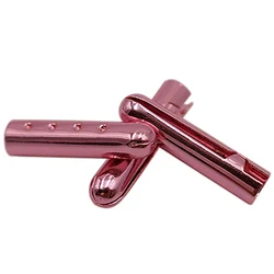 Coolstring 23*4mm Girl's Pink Metal Shoelace Tips Four Holes Open Mouth Lace Aglets Canvas Boots Cordon HighRank Heads Wholesale