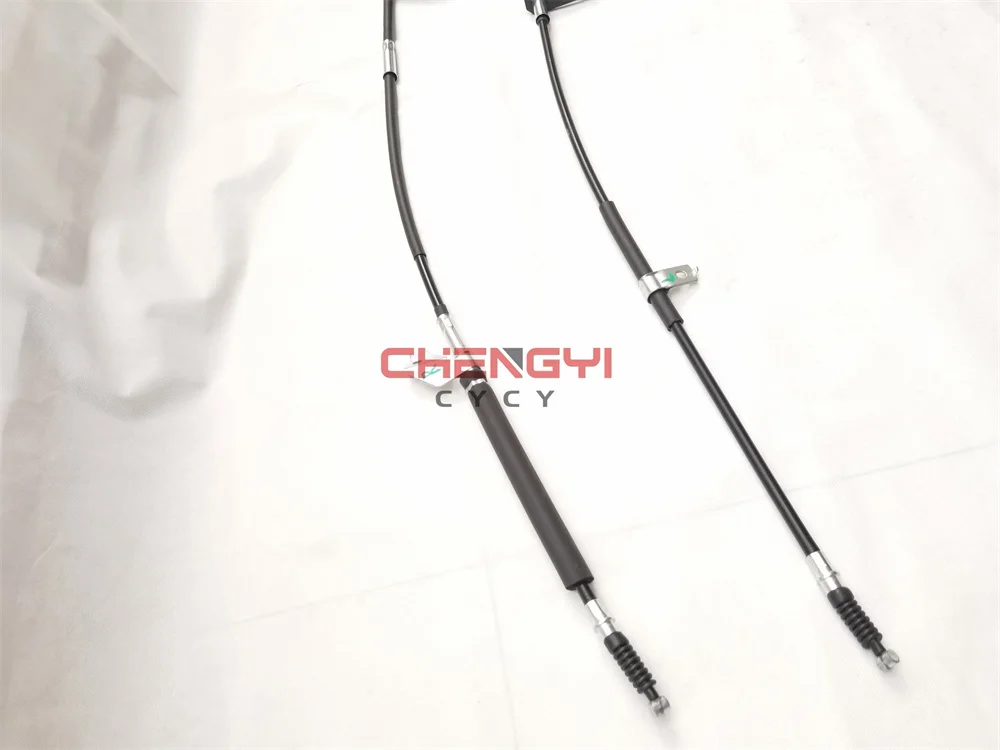 a pair Rear Brake Cable Handbrake Pull Line For Mitsubishi Pajero Montero V43W V44W V45W V46W Disc Brake MB928190 MB928191