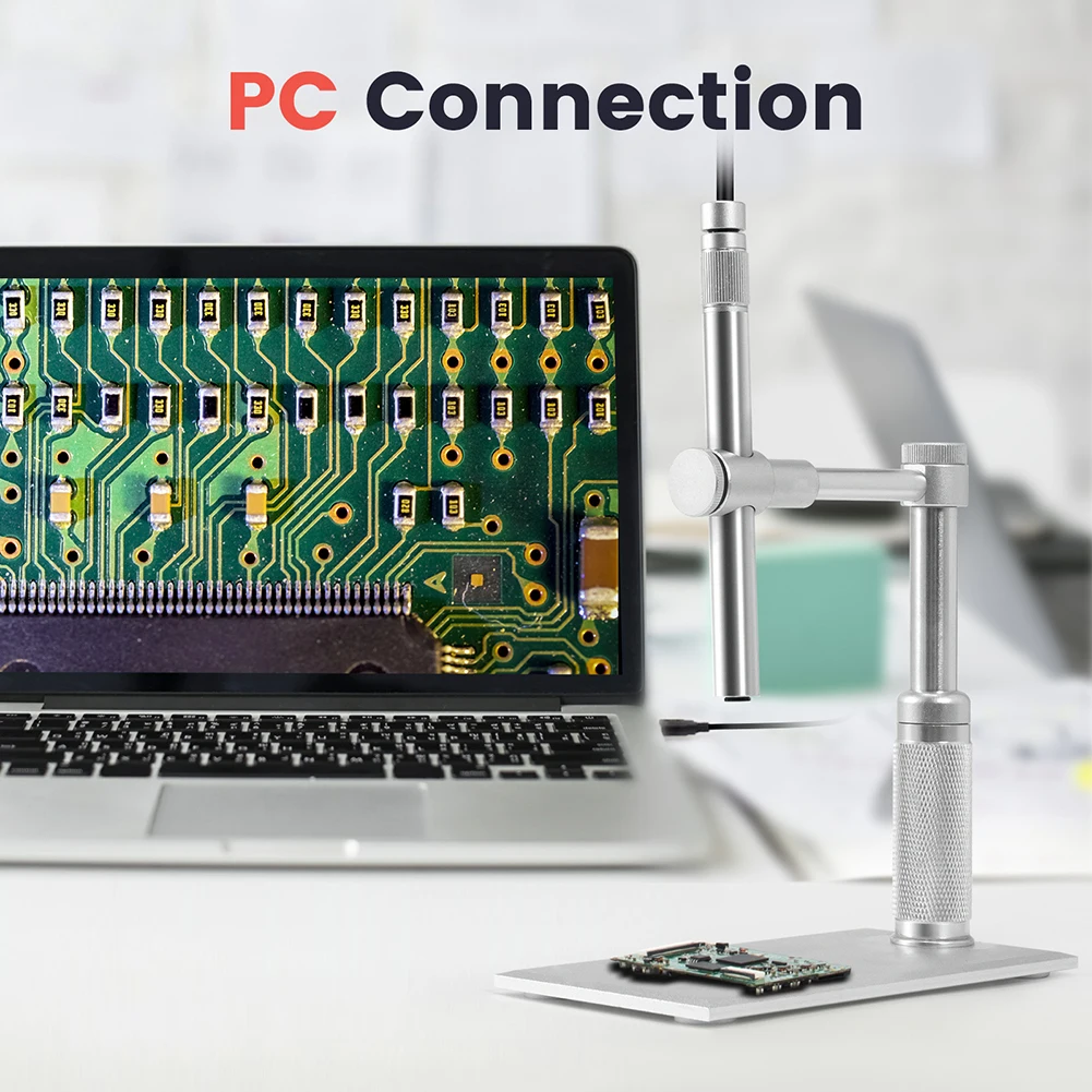 

Andonstar A1 USB Digital Microscope 500X Support Measuring Software WIFI Optional Portable With 8 LED Lights For PCB Solderind