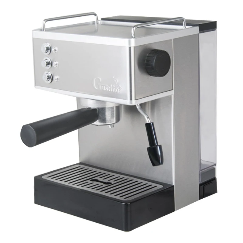 19BAR Espresso coffee machine GS-690 stainless steel boiler high pressure commercial semi-automatic steam milk froth