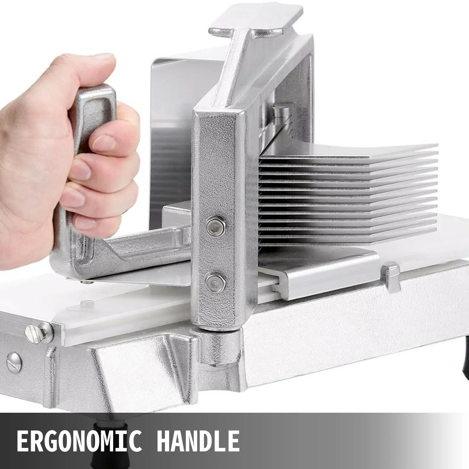 VEVOR-상업용 토마토 치즈 슬라이서, 4.7MM 날카로운 칼날, 주방 기기, 스테인레스 스틸, 가정용 수동 야채 과일 커터