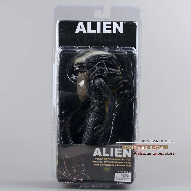 NECA Classic 1979 Alien ПВХ экшн-фигурка коллекционная игрушка 7 дюймов 18 см