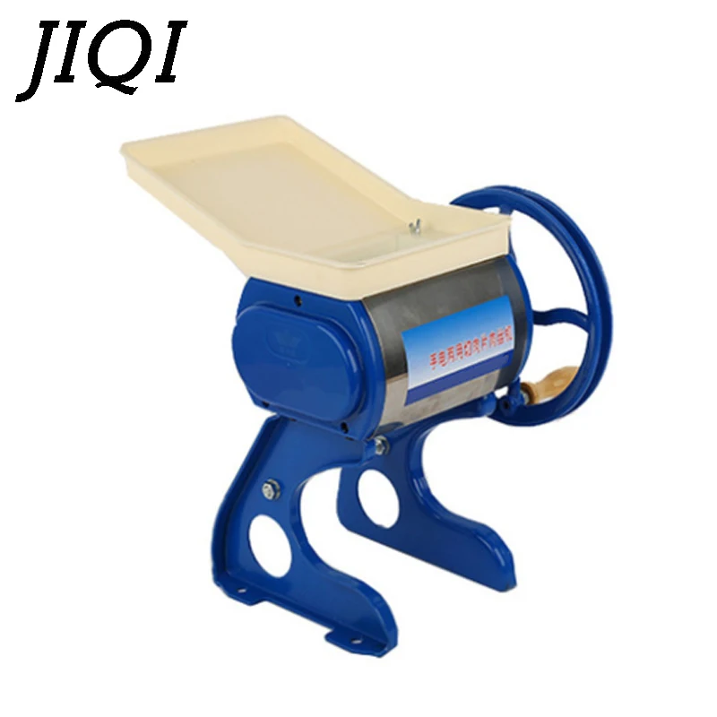 JIQI Manual Meat Grinder Cutter Hand-cranked Slicer Beef Lamp Grinding Chopper Cutting Machine Meatloaf Mincer Food Processor