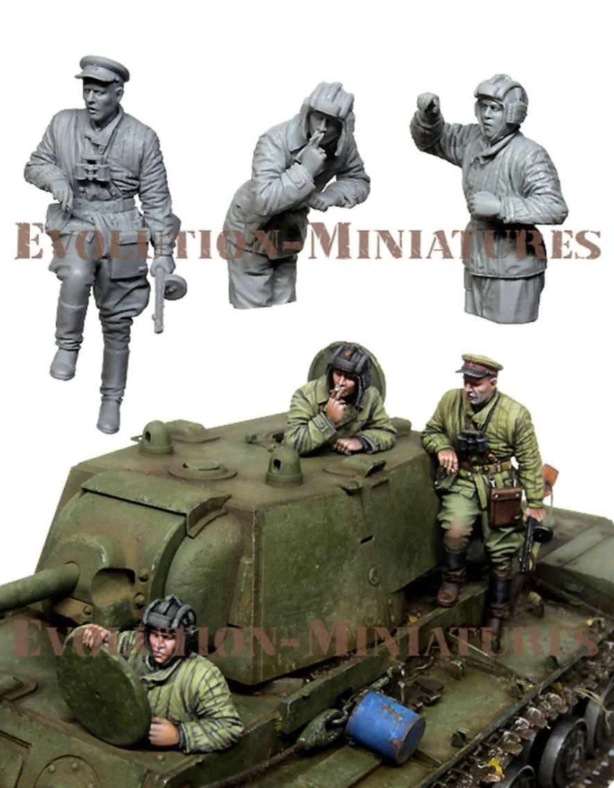 1/35  Resin Model Figure GK， Unassembled and unpainted kit