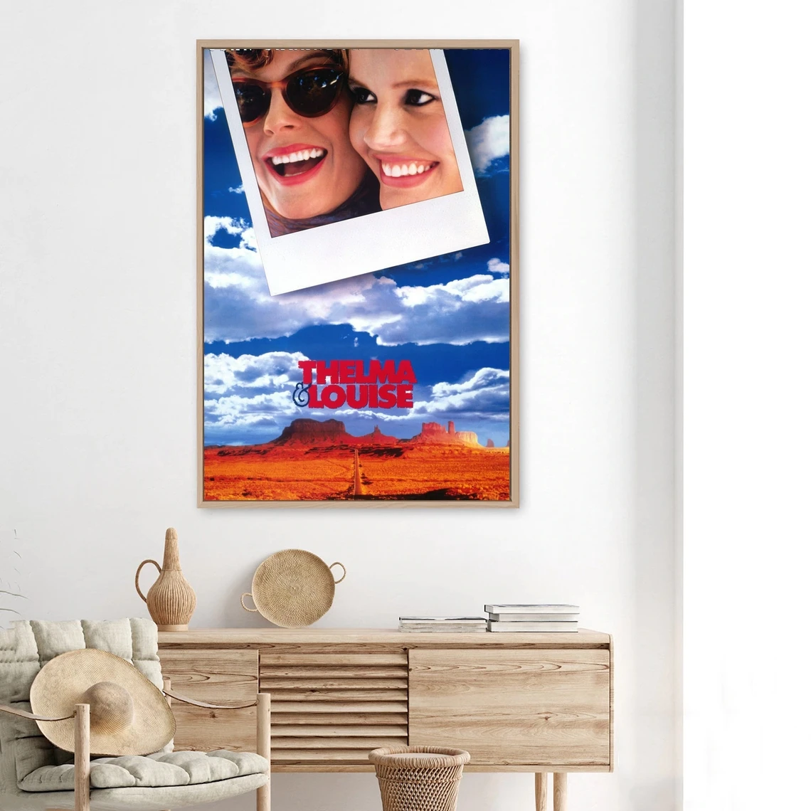 Thelma & Louise Movie Poster Classic Vintage Wall Painting Art Poster Decorate Movie Cover Promotion Canvas Poster