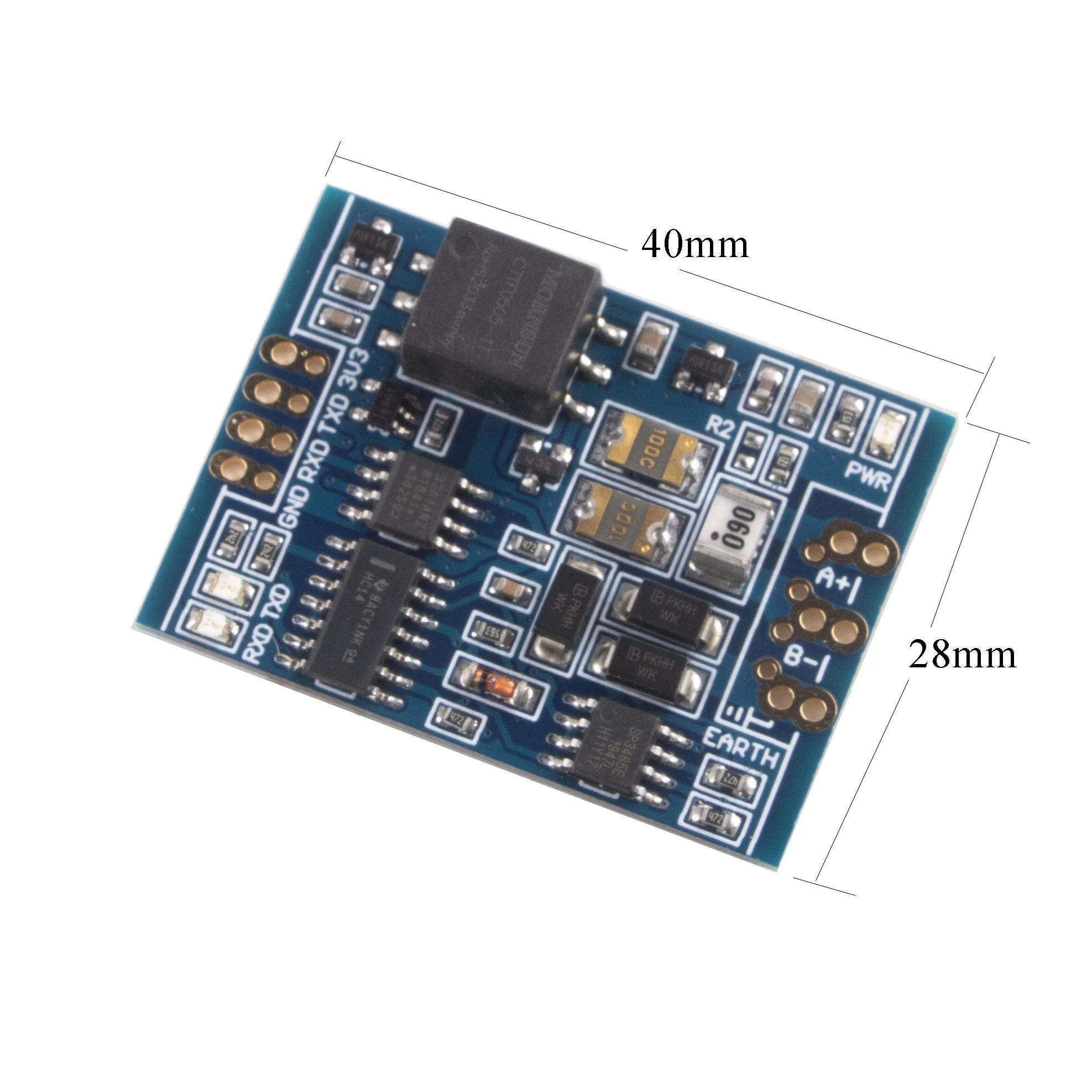 3.3v TTL UART to RS485 Isolated Interface Dongle Converter Module