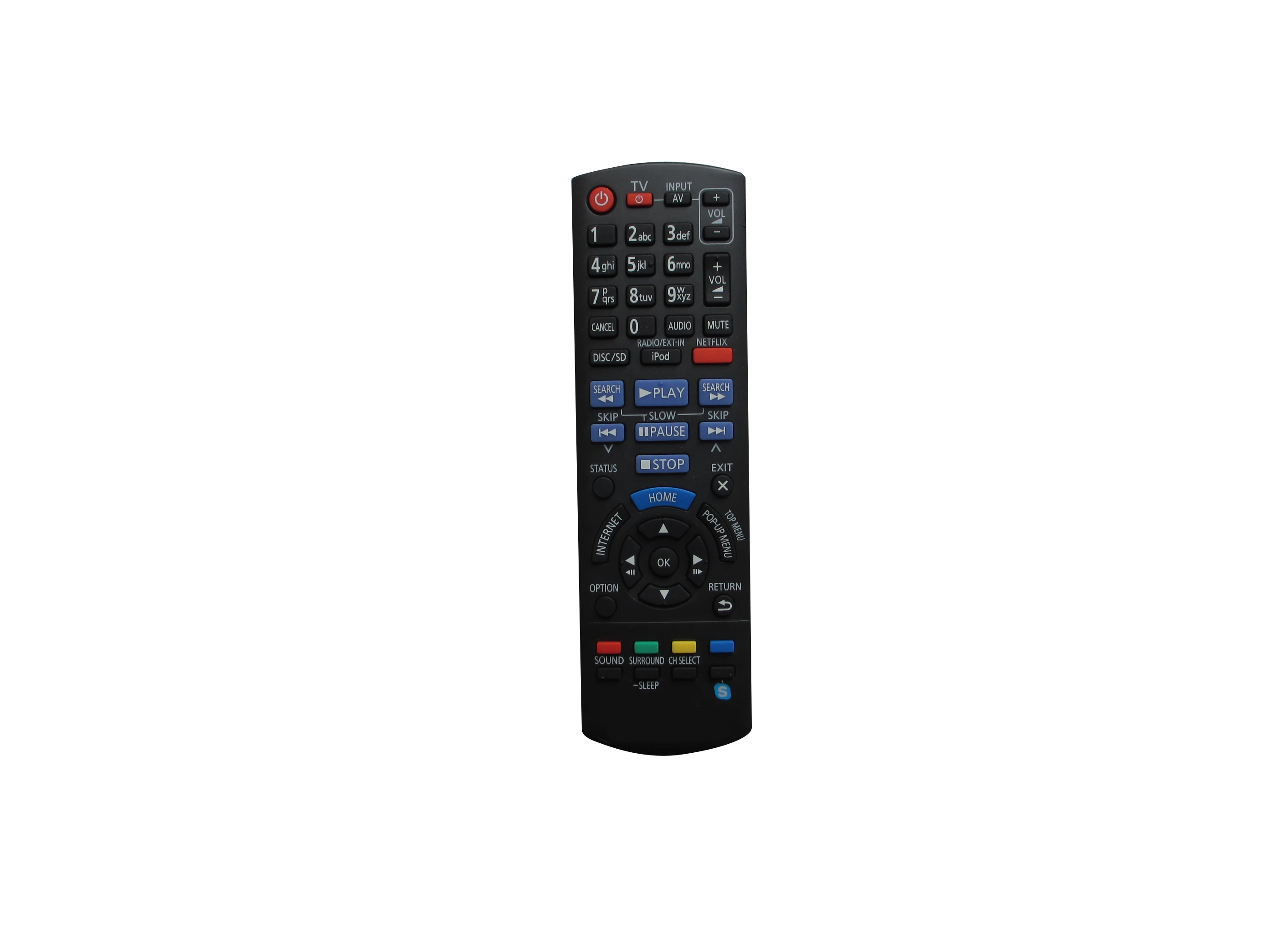 

Remote Control For Panasonic SC-BTT190P SC-BTT195P N2QAYB000630 SC-BTT196P SC-BTT490P SC-BTT490 Blu-ray DVD Home Theater System