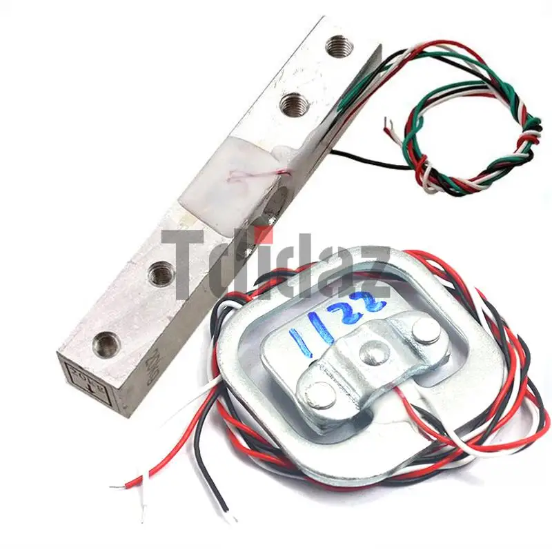 Load Cell 1KG 5KG 10KG 20KG 50KG HX711 AD Module Weight Sensor Electronic Scale Aluminum Alloy Weighing Pressure Sensor