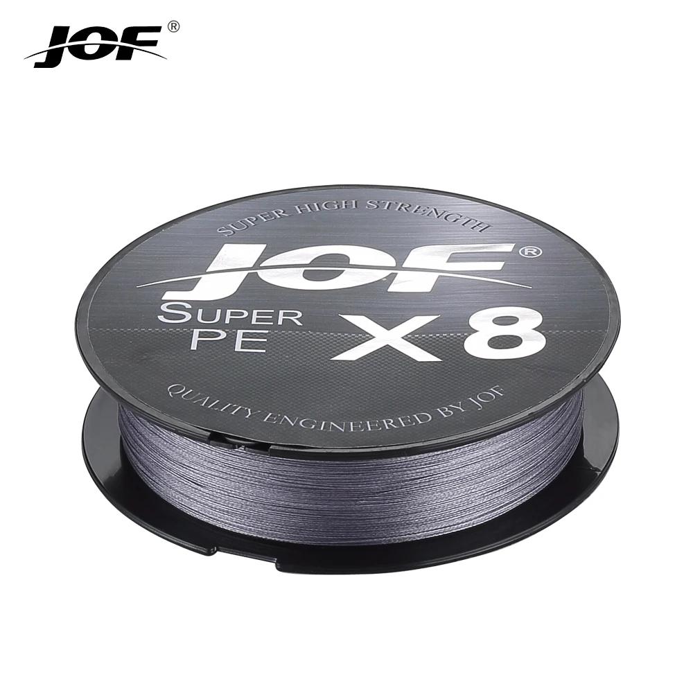 JOF Brand Fishing Line 150M 8 Strands Braided Fishing Line Multifilament PE Line Carp Fishing Wire Abrasion Resistance:Strong