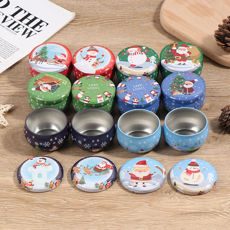 Home Garden Personality Candy Box Drum-shaped Candy Cookie Box Festive Party Supplies Rose Tea Pot Tin Box Small Fresh