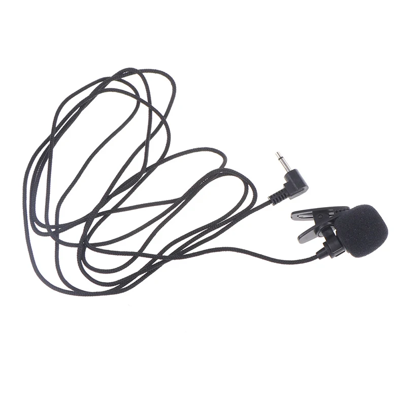 2m Long Cable Mini 3.5mm Jack Microfono Mic For Speaking Speech Lectures Microphone Lavalier Tie Clip Microphones