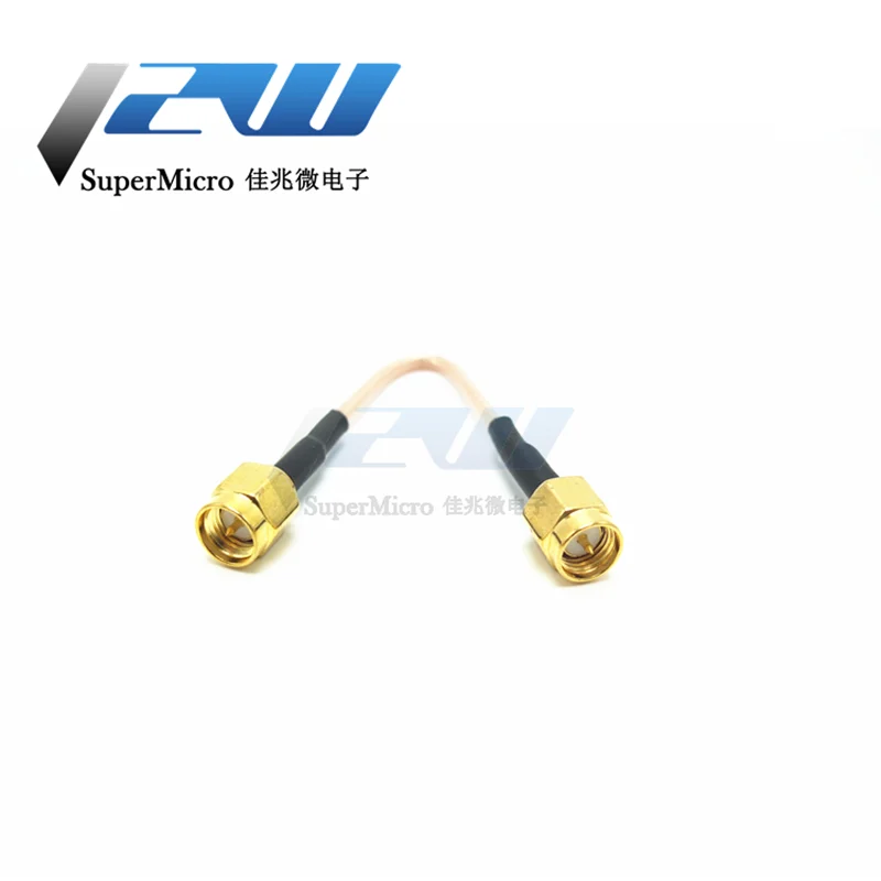 SMA male to SMA male RG316 Pigtail cable 5cm / 10/15/30 / 50cm / 1m SMA male crimp FPV RG316 50 ohm cable SMA