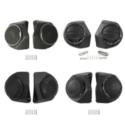 Motorcycle Trunk Rear Speaker Fit For Harley Touring Road King Street Electra Glide Ultra Limited 14-24