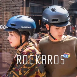 ROCKBROS Ultralight Electric Bicycle Helmet Cycling HelmetMTB Road Bike Motercycle Helmet Men Women Sport Safety Protect Hat